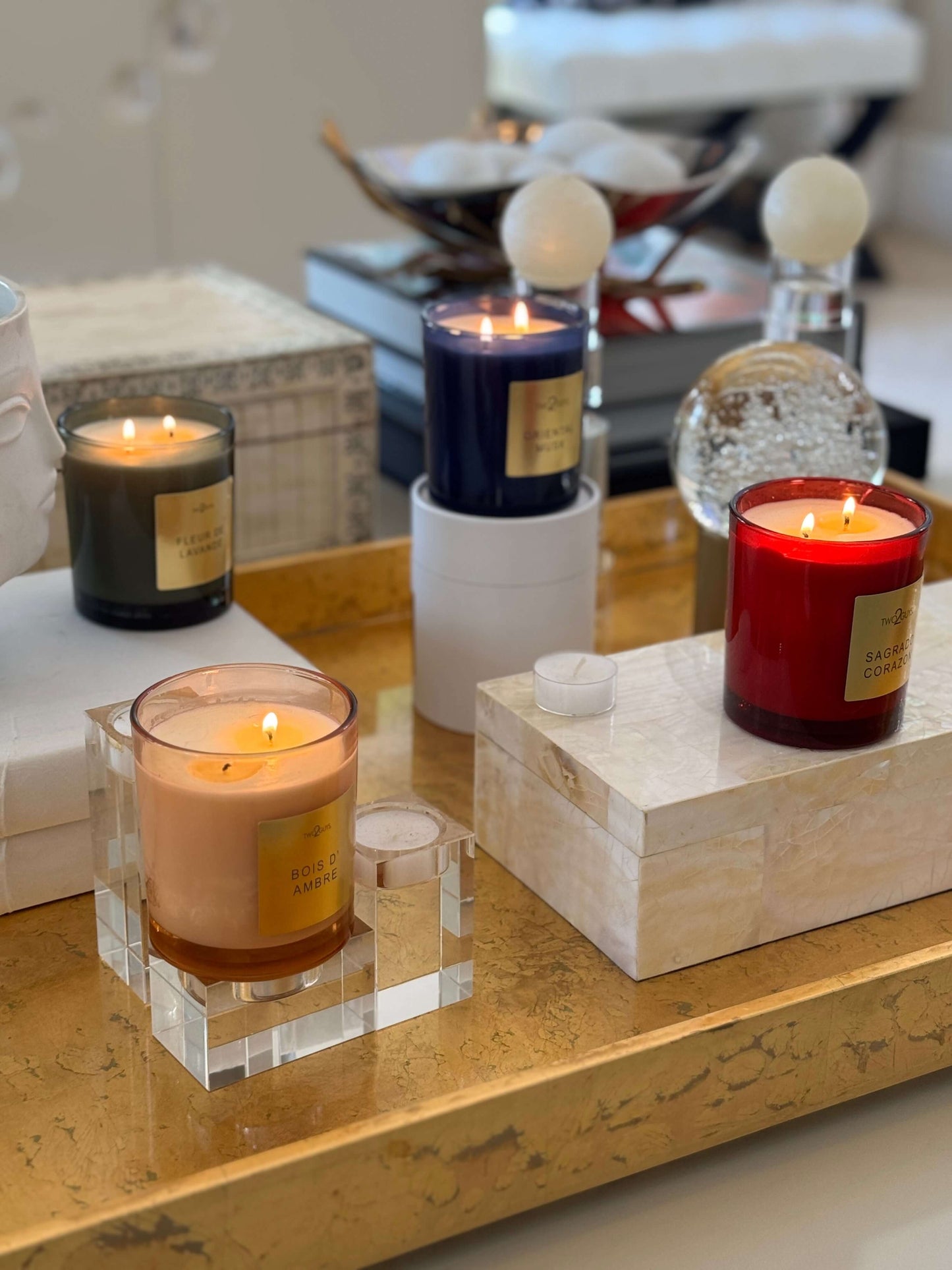 Bois D' Ambre Candle | Oriental Berry, Floral & Sandalwood