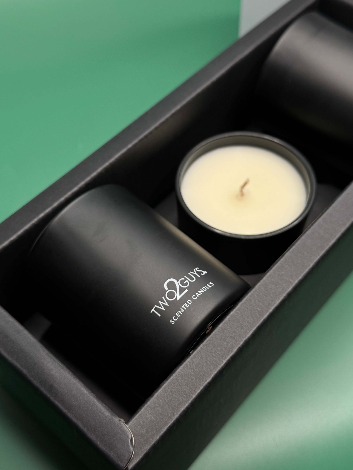 Set of 3 Mini Scented Candle Set Pre- Composed
