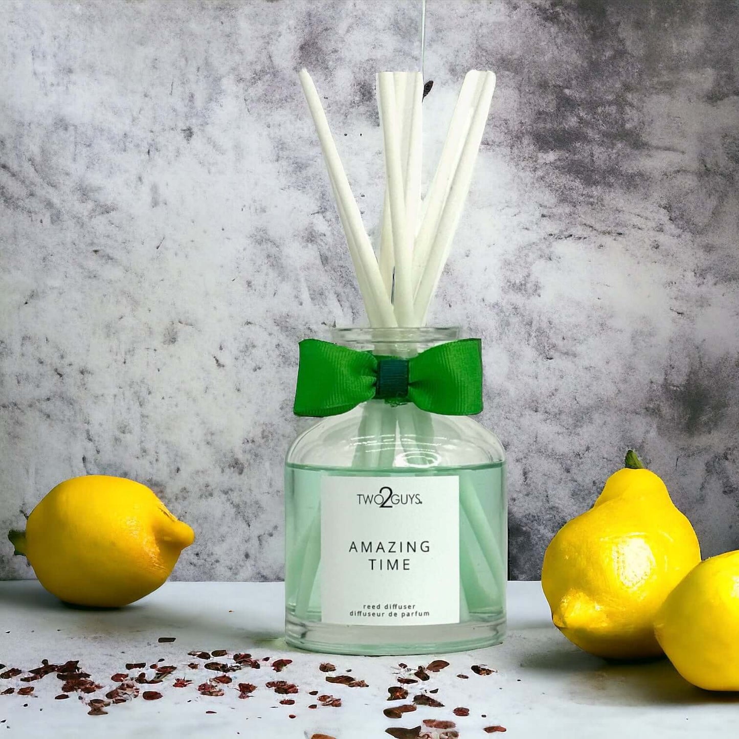 Amazing Time Reed Diffuser – White Tea & Ginger Scent
