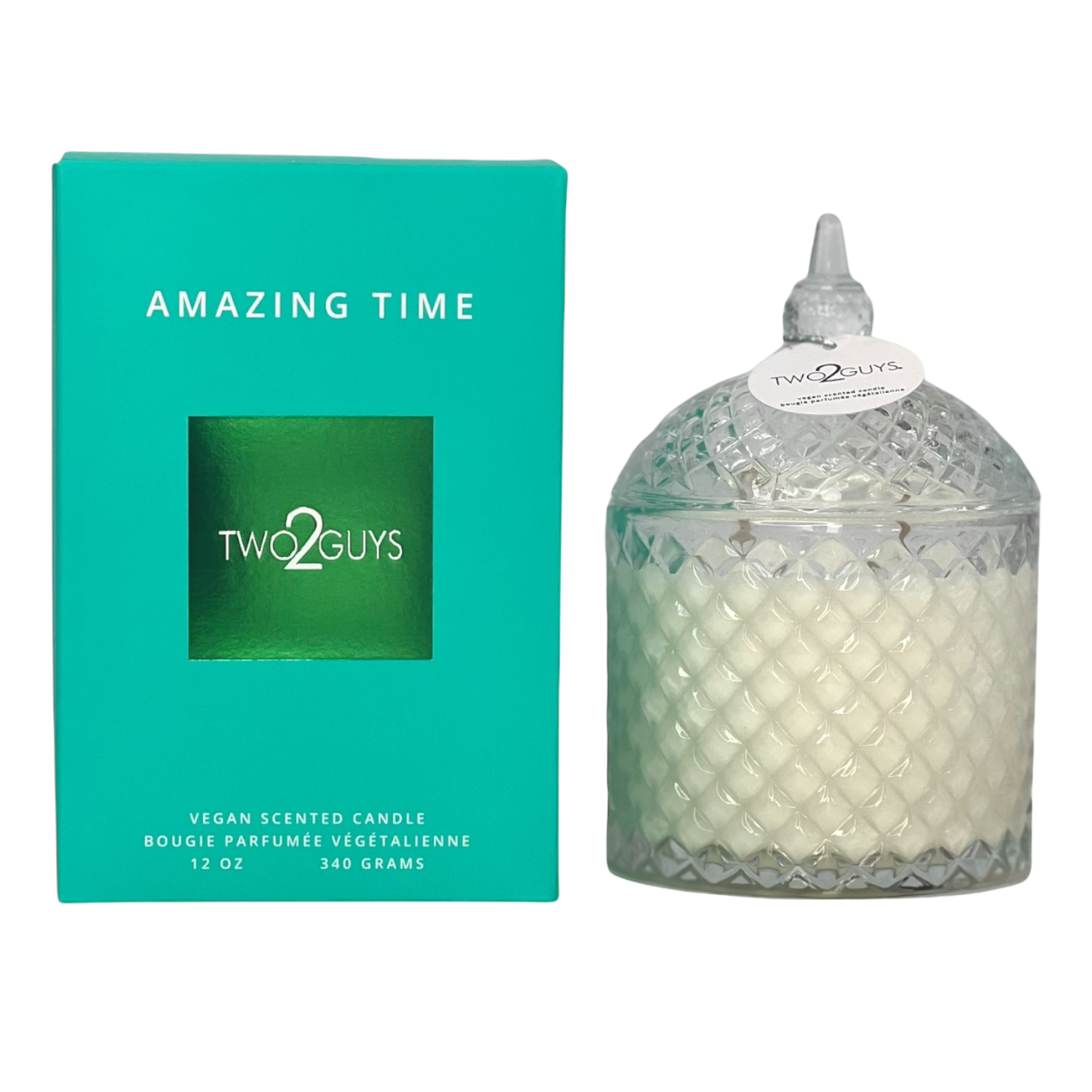 Amazing Time Candle – White Tea & Ginger Bliss