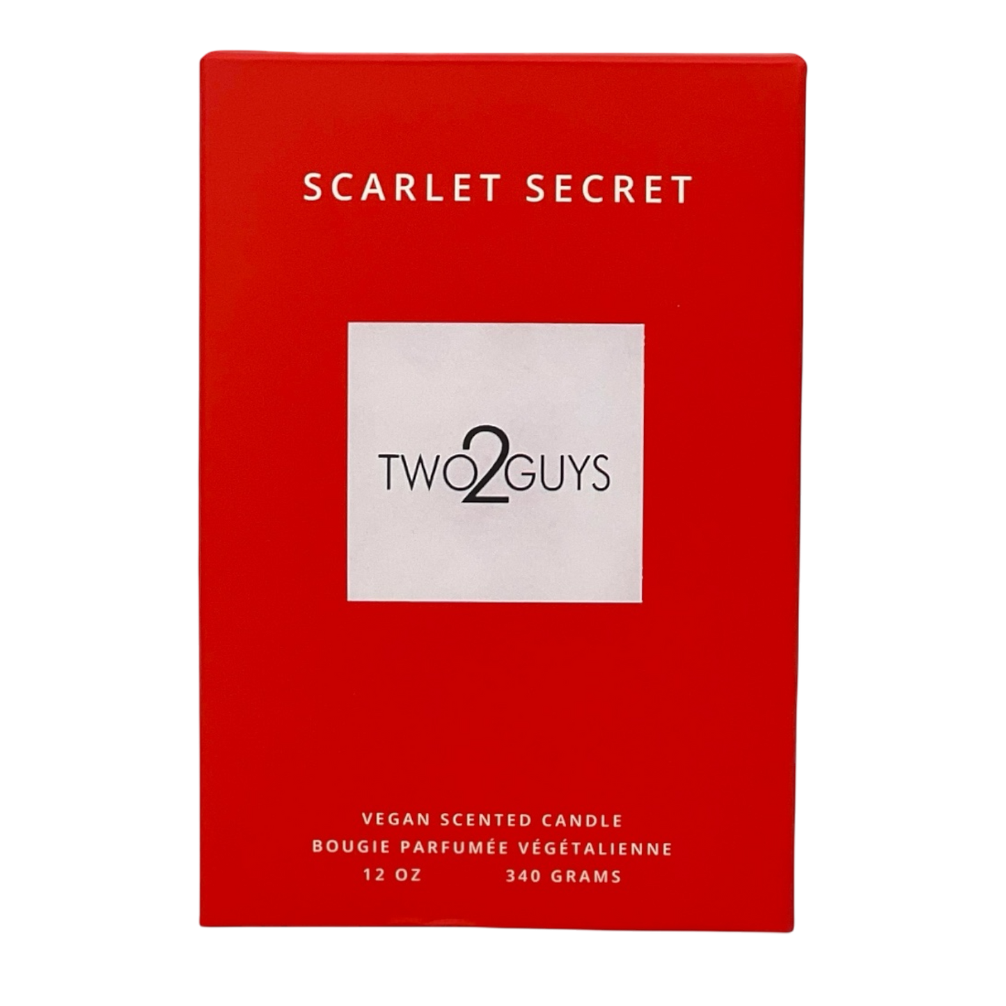 Oud & Tobacco Scented Candle / Scarlet Secret