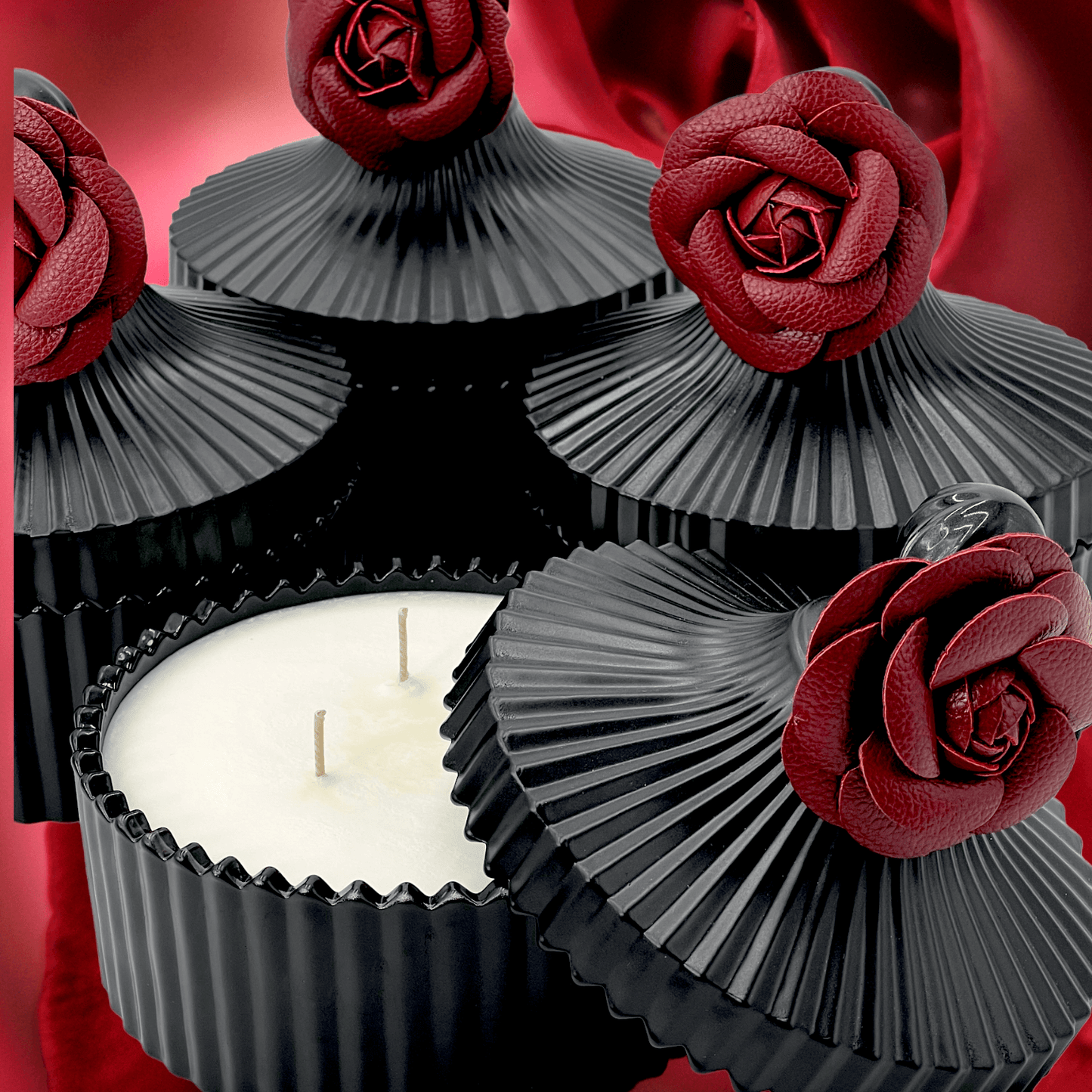 Scarlet Secret Scented Candle 3 Wicks