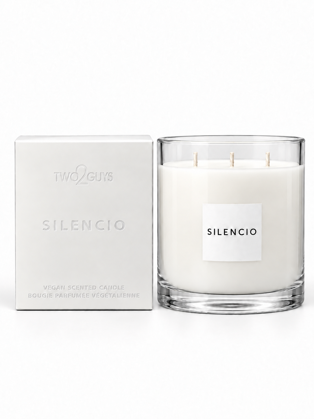 Silencio Scented Candle | Citrus, Basil & Musk