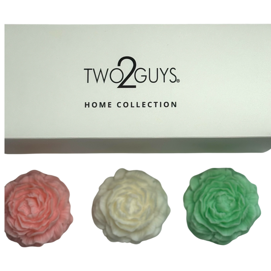 Artisan Flower Soap Trio Set
